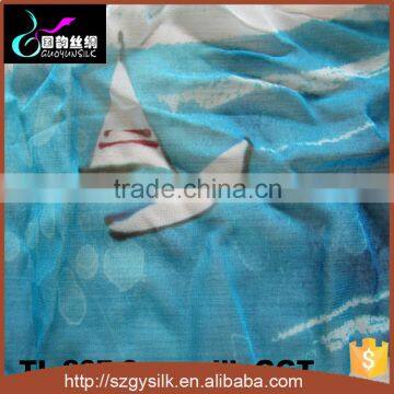 Custom Digital Printing Silk Fabric