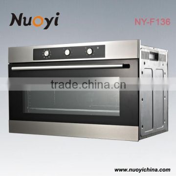 90cm width built-in electric oven with 85L capactity 8 functions