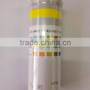 Rapid urine test strips plastic desiccant tube with sealing caps