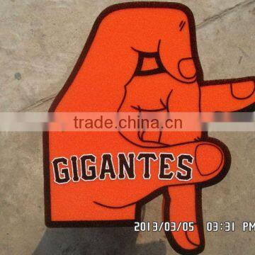 Custom Sports Game Cheering giant foam hands