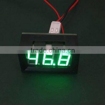 Green LED Digital display Ammeter head, Mini panel Amp meters 0-50A with 50A/75mV shunt