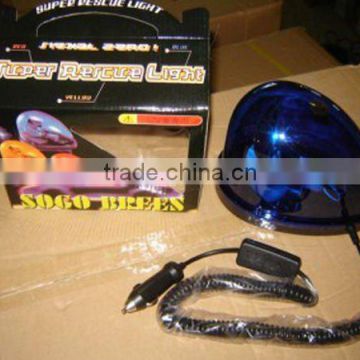 High power 12v warning light with blue color(ce approval)