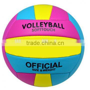 beach sport normal size and weight PVC volleyball