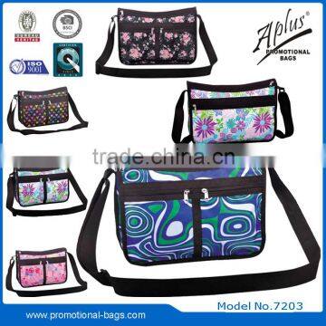 ladies colorful shoulder document bag women with long handles