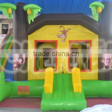 2016 New Design Best quality small inflatable inflatable indoor dinosaur bouncer jumping castle