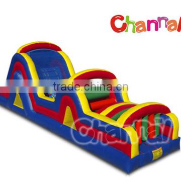 Popular design kids inflatable obstacle course equipment