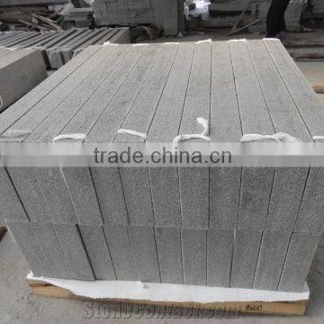 standard size grey granite g654 granite kerbstone