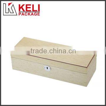 Eco- friendly Locked MDF wooden watch box