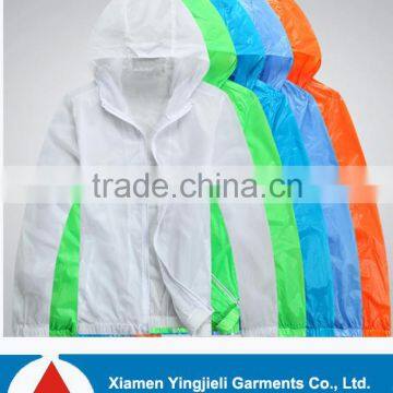 manufacturer oversea wholesae led color anti-uv clothing