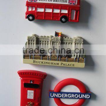 3D resin fridge magnet for promotion