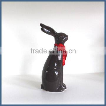 Home & Garden Decoration Ceramic Rabbit Figurines photo-2