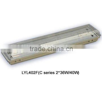 LYL402F(C series 2*36W/40W) Exquisite Lamp Batten