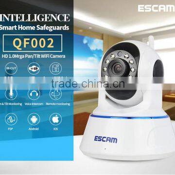 QF002 720P HD P2P Wireless WIFI IR IP Camera