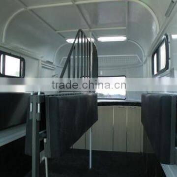 2 Horse Straight Load Trailer With Awning for Hot Sale photo-4