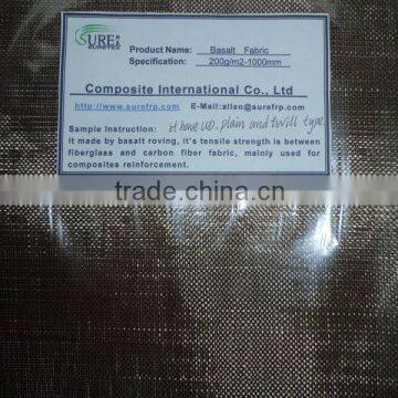 Plain/Twill Basalt Fiber Cloth 108-1200gsm