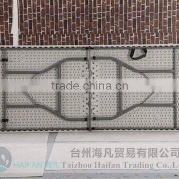 Durable180cm White Outdoor Plastic Folding Study Table and Chair With Lock/high Quality Plastic Study Table photo-4