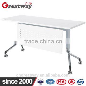 Folding commercial elevated high top frame study work Table(QM-10)