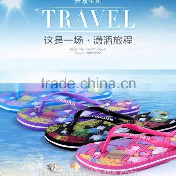 663 LOULUEN New EVA Platform Indoor Slipper Flip Flop For Lady
