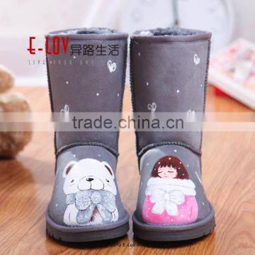 NO.U002G Latest Design Women Winter Shoes/Women Shoes Winter/Ladies Winter Shoes