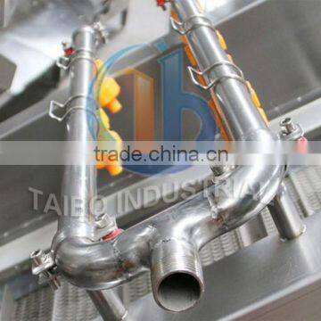 SUS304 Stainless Steel Air Bubble Fruit Washing Machine photo-3