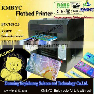 Economical self-clean black pad printer