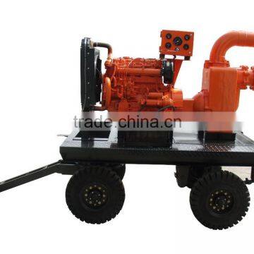 The diesel engine self priming water pump set