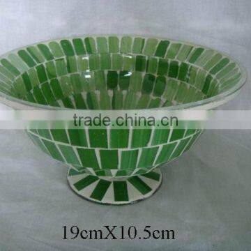 mosaic candle holders