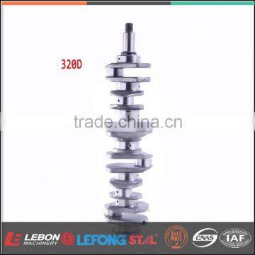 320D Excavator China Manufacturer Forged Engine Crankshaft