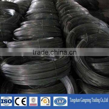 black surface treatment soft annealed iron wire