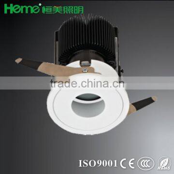 LED round COB 9W/12W/15W Dia105x120mm cut out 95mm LED ceiling recessed mount down light