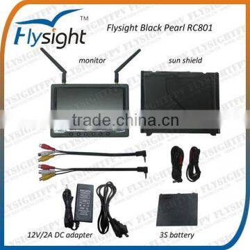 C653 Flysight Black Pearl Diversity 7'' Monitor RC801 With Built-in 5.8g av Receiver and Battery for Dji Phantom photo-2