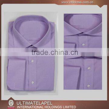 High Quality Workmanship 100 % Cotton men shirt embroidery design