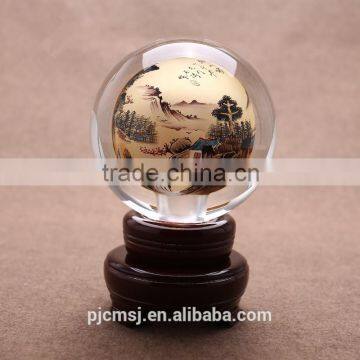 2015 hot sell antique crystal ball for gift & office decoration