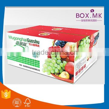 3 Ply Or 5 Ply BE Flute Custom Printing Colored Shipping Box