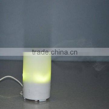 USB Air Humidifier Purifier Aroma Diffuser Vaporizer Freshener LED Light photo-4