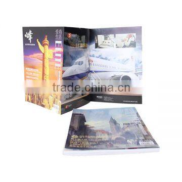 Business glossy cheap paper leaflet printing service