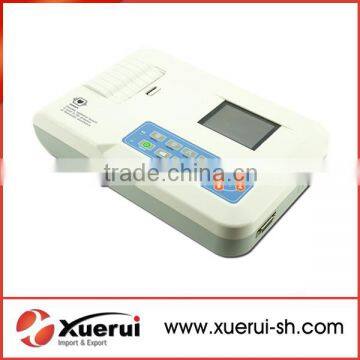 Digital Three Channel ECG Machine With CE, FDA approved