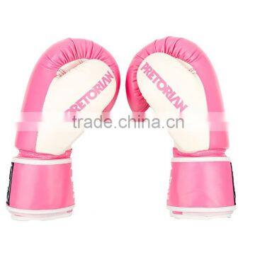 Popular Pretorian Kick Boxing Gloves Pink Women Fighting PU Leather Box Glove photo-4