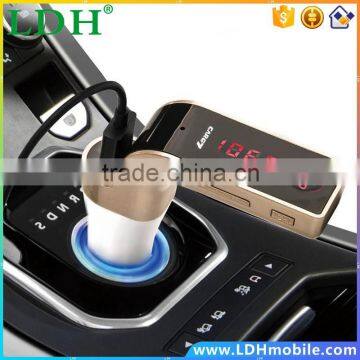 G7 Bluetooth Car Charger With TF/USB flash drives Music Player SD and FM Transmitter(Please choose the color)