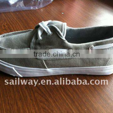 2011 Men's Casual Shoes Sneaker Grey with Sewing Mark Line