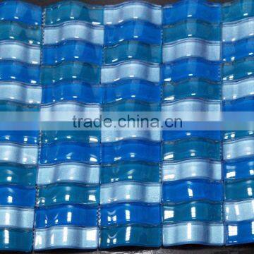 Strip crystal glass mosaic new product (PMGB16)