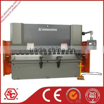 WE67K high quality pressbrake for metal plate bending and forming, Dobladora CNC con servo sincronico electro - hidraulico