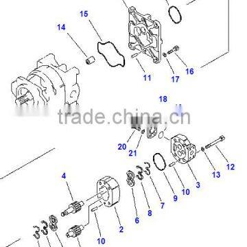 WA470-3 hydraulic pump 705-36-29540 705-36-29541