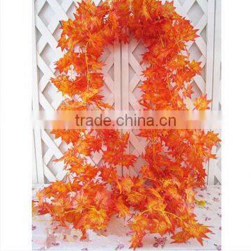 artificial maple leaf garland