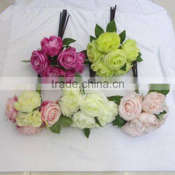 Colorful flowers factory direct hair wedding hair beauty and elegance