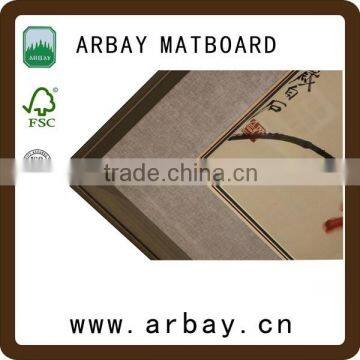 hot sale high grade and any color holy nature photos/cardboard /glass frame matboard