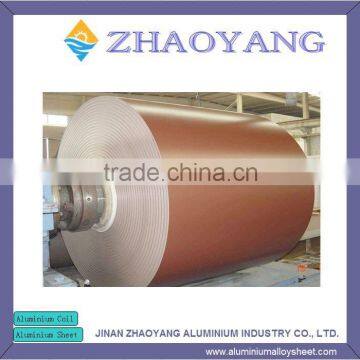 color coated aluminum coil with PE / PVDF film coated