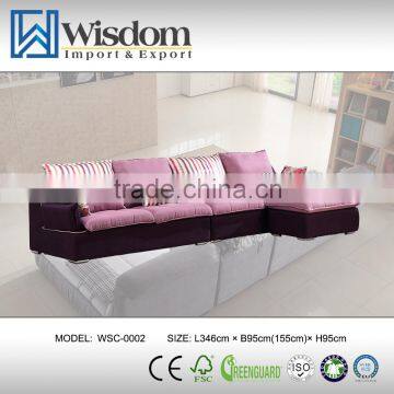 Furniture Fashion Design Fabric Sectional Sofa Cheap Fabric Made Modern Office Sofa