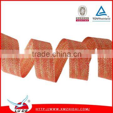 2015 Wholesale New Arrival Custom Glitter Metallic Ribbon
