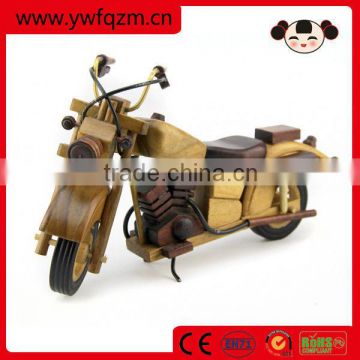 Cheap Home Decoration Wooden Motorcycle